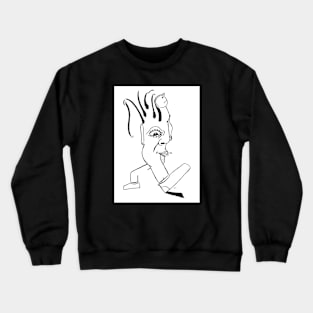 Walk With Me. Talk With Me. Crewneck Sweatshirt